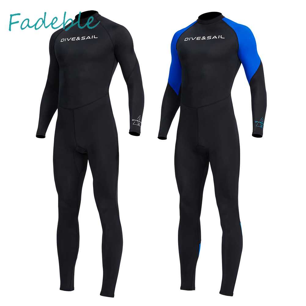 Bộ Đồ Lặn Thể Thao Tay Dài Chống Nắng Cá Tính Cho Nam