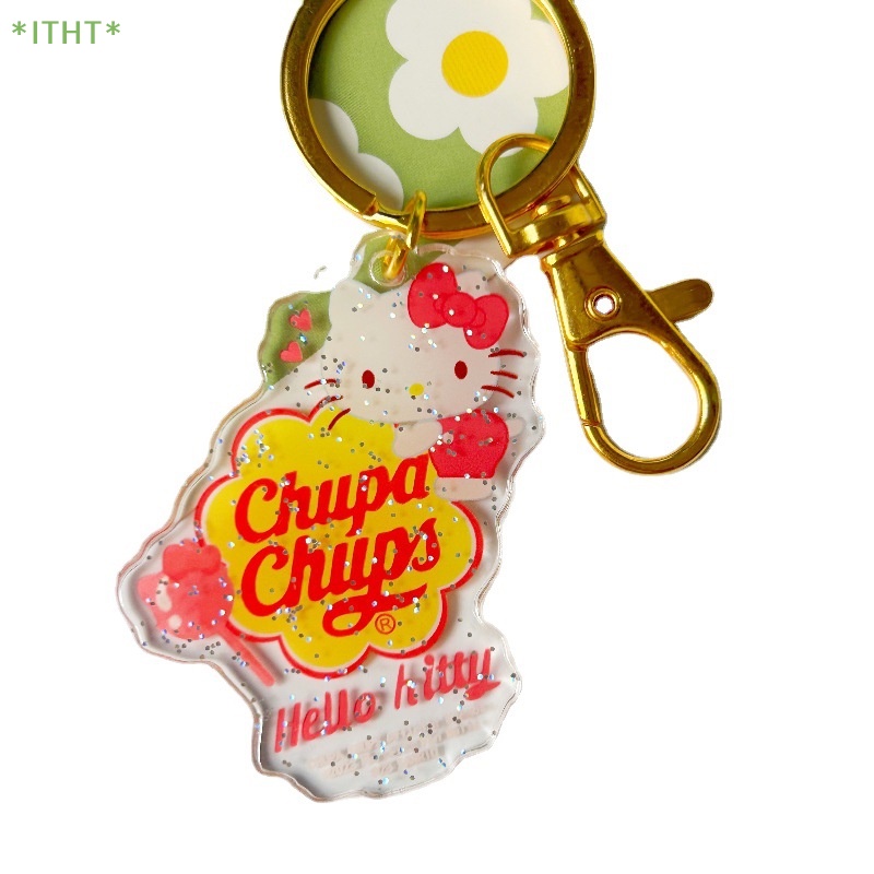 SANRIO Móc Chìa Khóa Bằng Acrylic Hình Hello Kitty Dễ Thương Mới