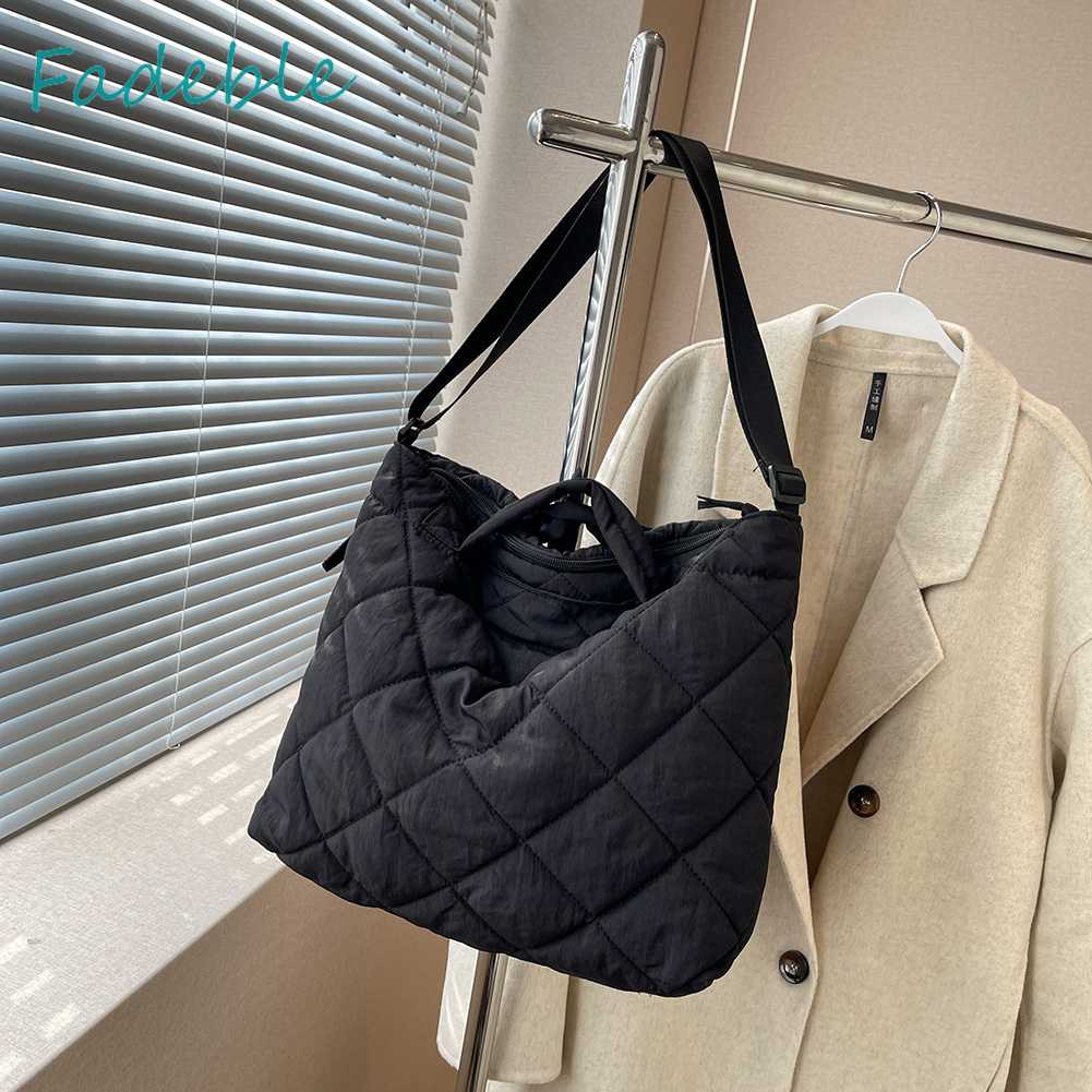 Túi Đeo Chéo Cỡ Lớn Bằng Cotton Thời Trang Cho Nữ