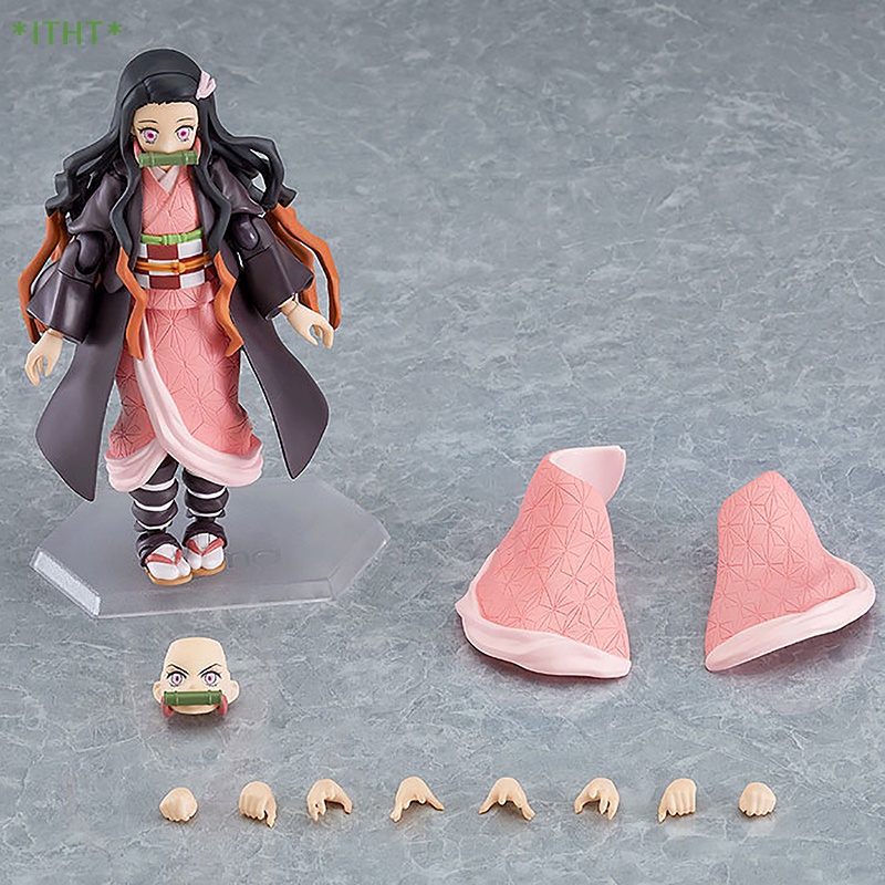 1 Mô Hình Nhân Vật Kamado Nezuko Figma 508-DX Tanjiro 498-DX Zenitsu 522-DX Mới