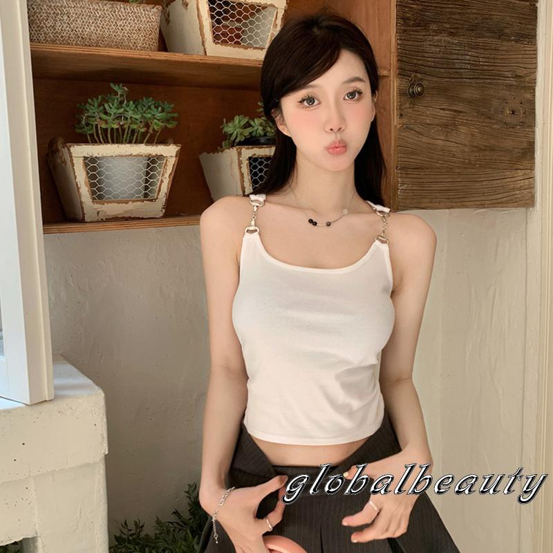 Áo Dây Cổ Chữ U Hở Lưng Màu Sắc Thời Trang Mùa Hè Cho Nữ