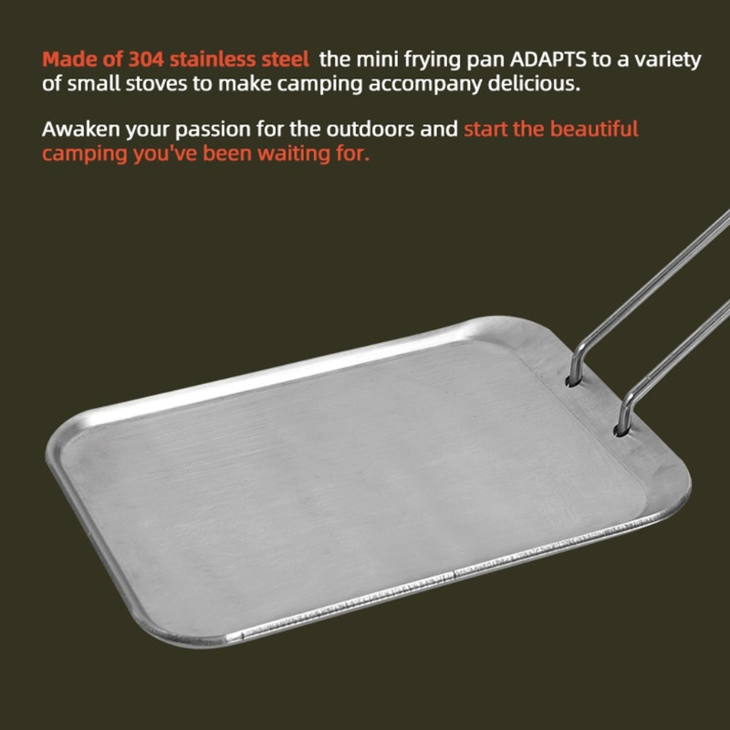 QQ Chảo Nướng BBQ Mini Chống Dính Có Thể Gấp Gọn Tiện Dụng