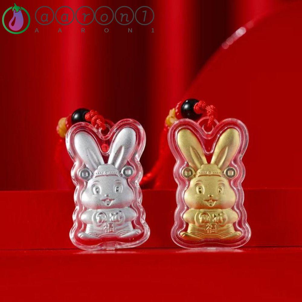 Aaron1 Mặt Dây Chuyền Hình Thỏ Cung Hoàng Đạo Thời Trang
