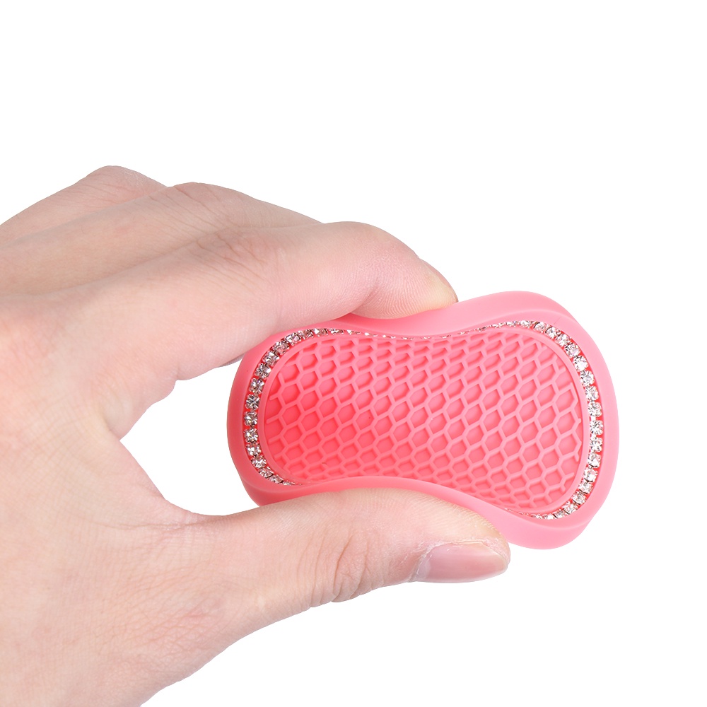 Miếng Lót Cốc Bằng Silica Gel Lấp Lánh Chống Trượt Chống Thấm Nước Tiện Dụng Cho Xe Hơi