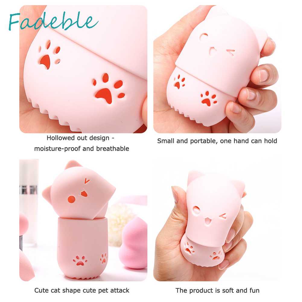 Giá Silicone Phơi Khô Mút Trang Điểm Hình Quả Trứng Tiện Dụng