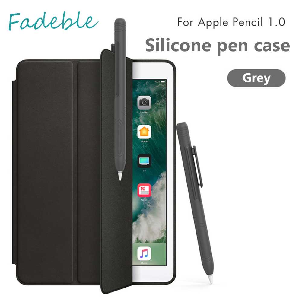 Vỏ Bọc Bút Cảm Ứng Apple Pencil 1 Bằng Silicone Mềm Chống Trượt