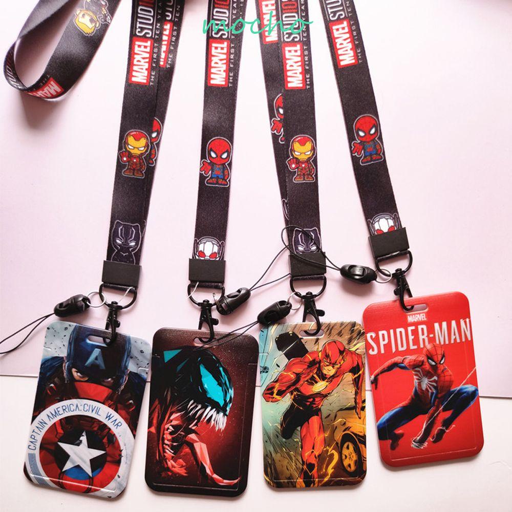 Mocho Ví Đựng Thẻ Tín Dụng / Thẻ Ngân Hàng / Xe Buýt Kèm Dây Thừng Đáng Yêu Dành Cho Học Sinh