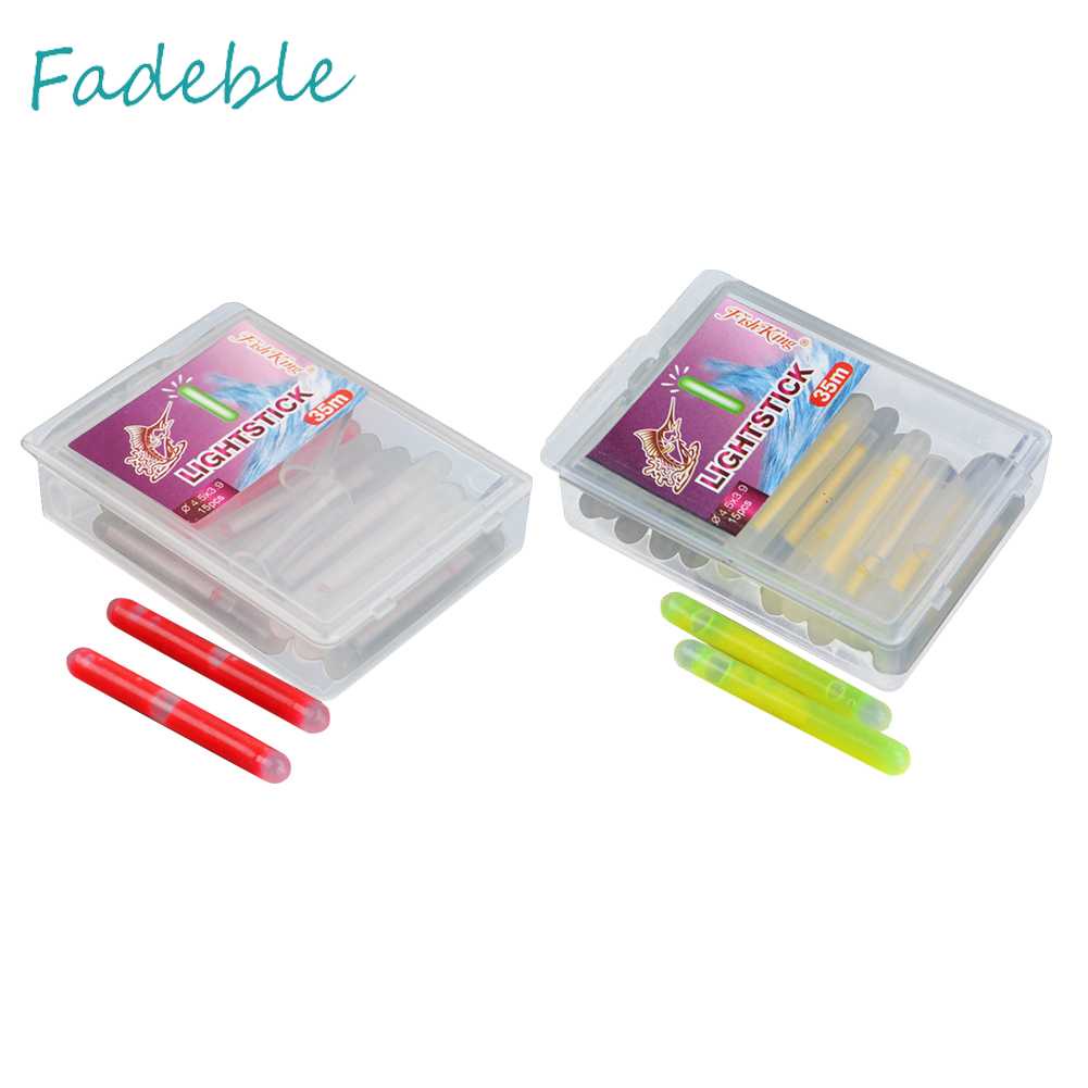 Bộ 15 Phao Câu Cá Phát Sáng Ban Đêm Chuyên Dụng