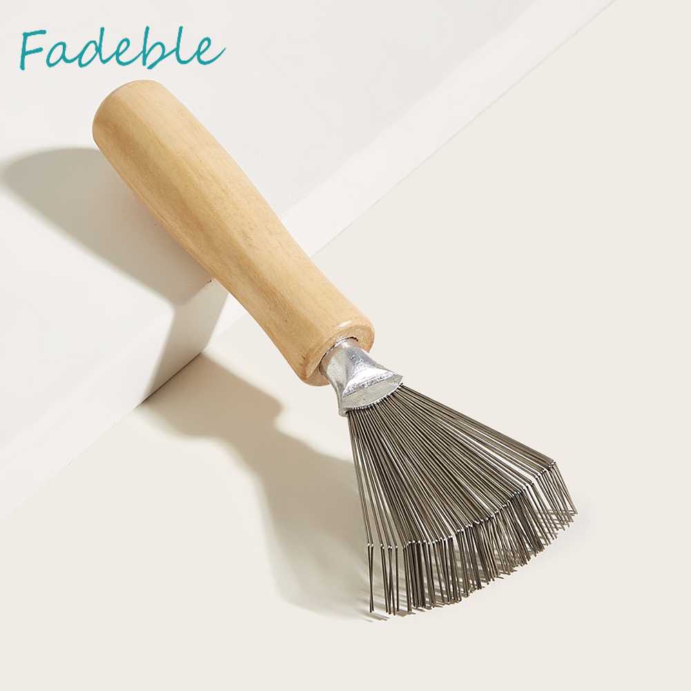 Dụng Cụ Vệ Sinh Lược Gỗ Có Thể Tháo Rời Tiện Dụng