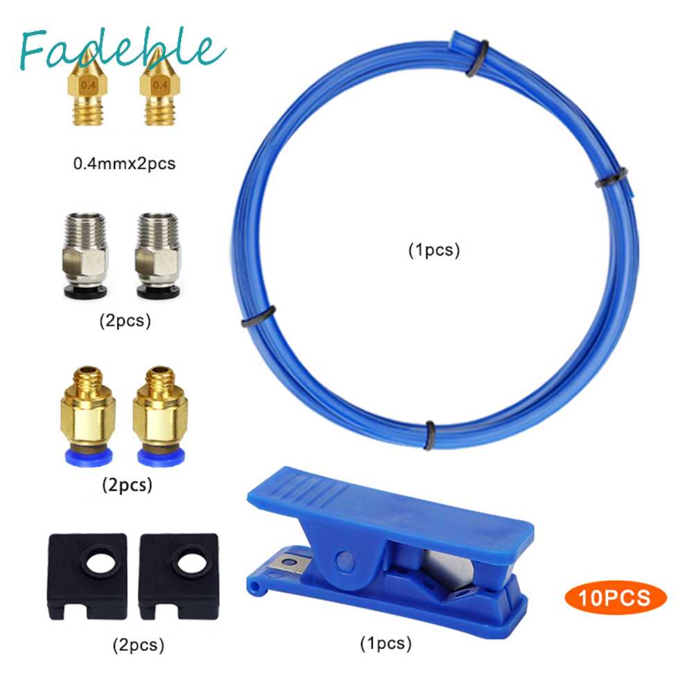 Bộ 10 Ống PTFE Dài 1m Cho Máy In 3D Creality Ender 3 / 3 V2