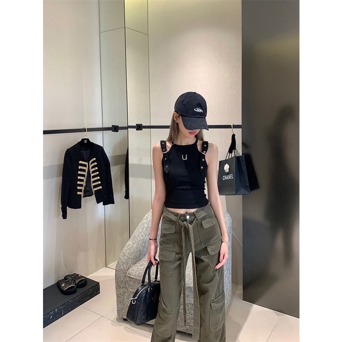 Áo Baby Tee Thun Croptop Nữ American Hot Girl Áo Hai Dây Ôm Dáng Phong Cách Desire Mới Mùa Hè Cho Nữ