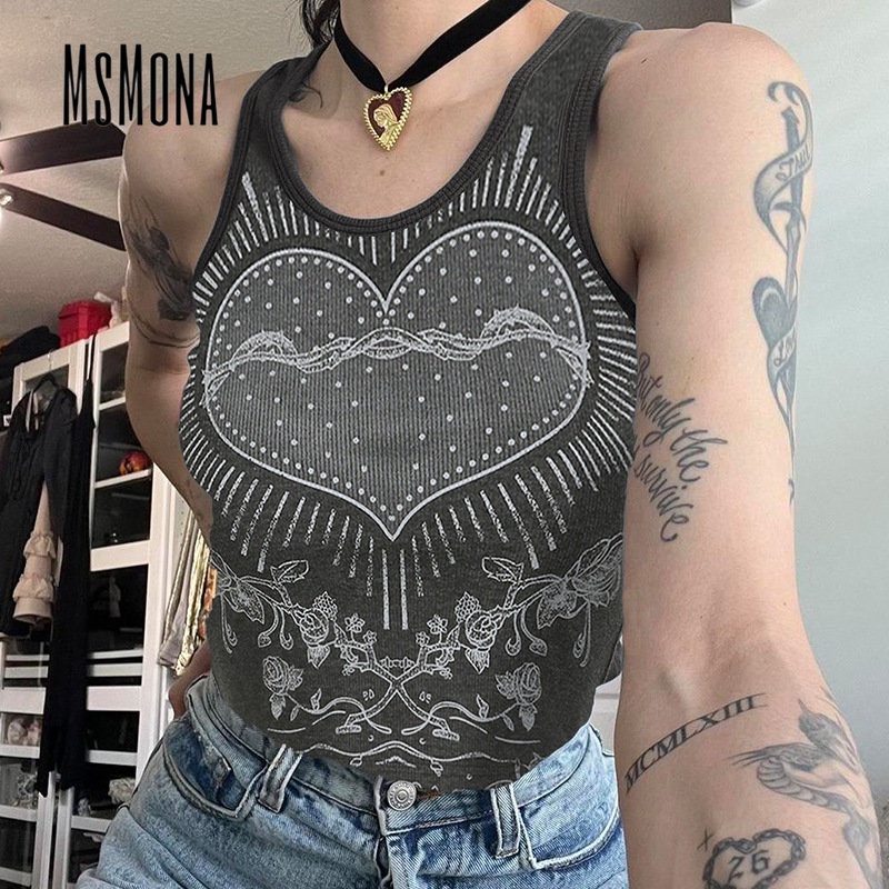 Áo Tank Top Cổ Tròn Màu Trơn Thời Trang 2023 Quyến Rũ Cho Nữ