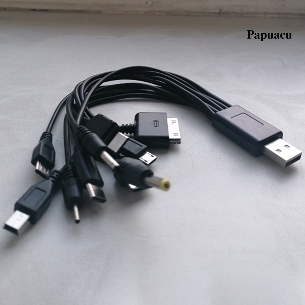 Dây Cáp Sạc USB PU-1 Drag 10 Đa Năng Tiện Dụng Cho Gia Đình