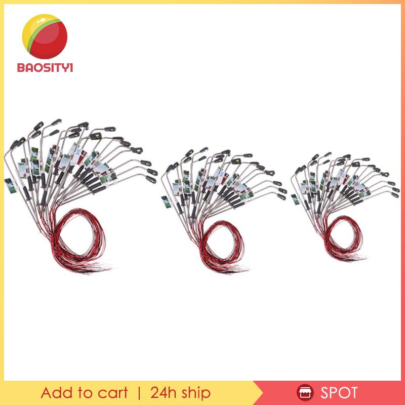 [Baosity1] 40 Mô Hình Đèn Đường Xe Lửa Tỉ Lệ 1: 100