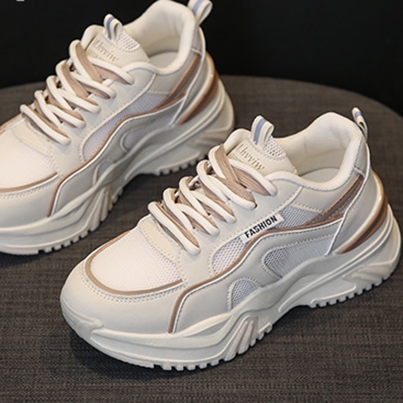 Giày Thể Thao Thoáng Khí Thời Trang Hàn Quốc Cho Nữ