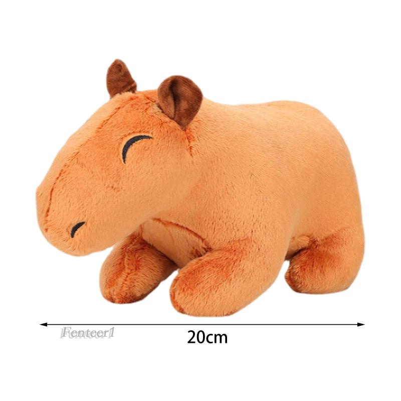 [Fenteer1] Đồ Chơi Capybara Nhồi Bông Dễ Thương Trang Trí Phòng / Tiệc Sinh Nhật Cho Bé