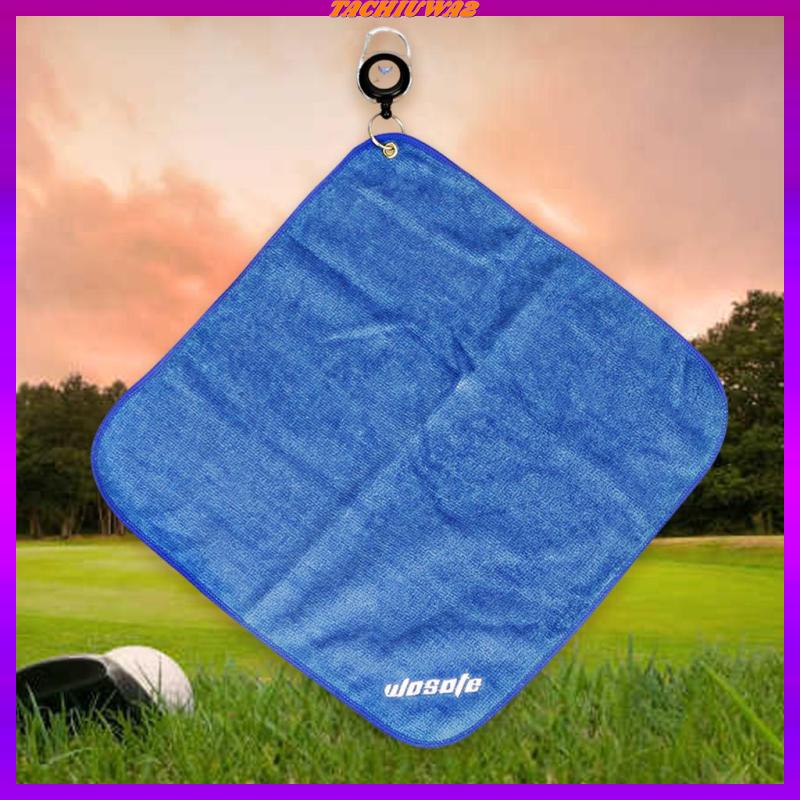 Set 2 Khăn Lau Gậy Đánh Golf Kèm Kẹp Tiện Dụng