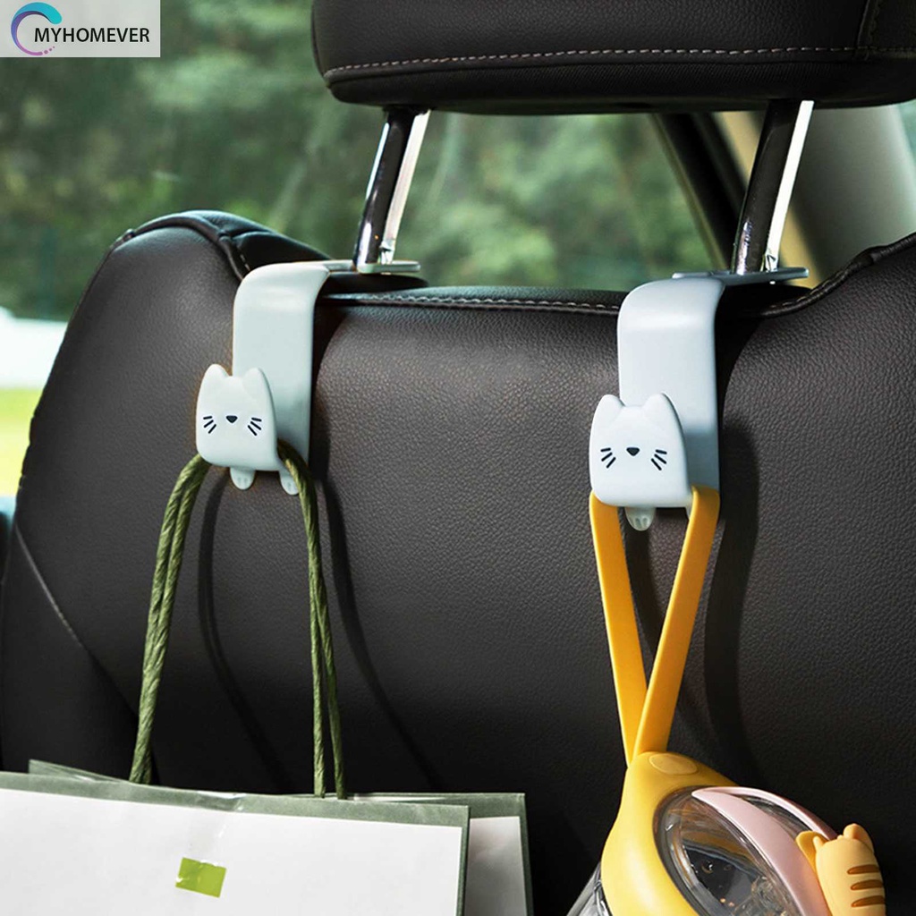 Bộ 2 Móc Treo Đồ Hình Chữ S Gắn Ghế Ngồi Xe Hơi Tiện Dụng