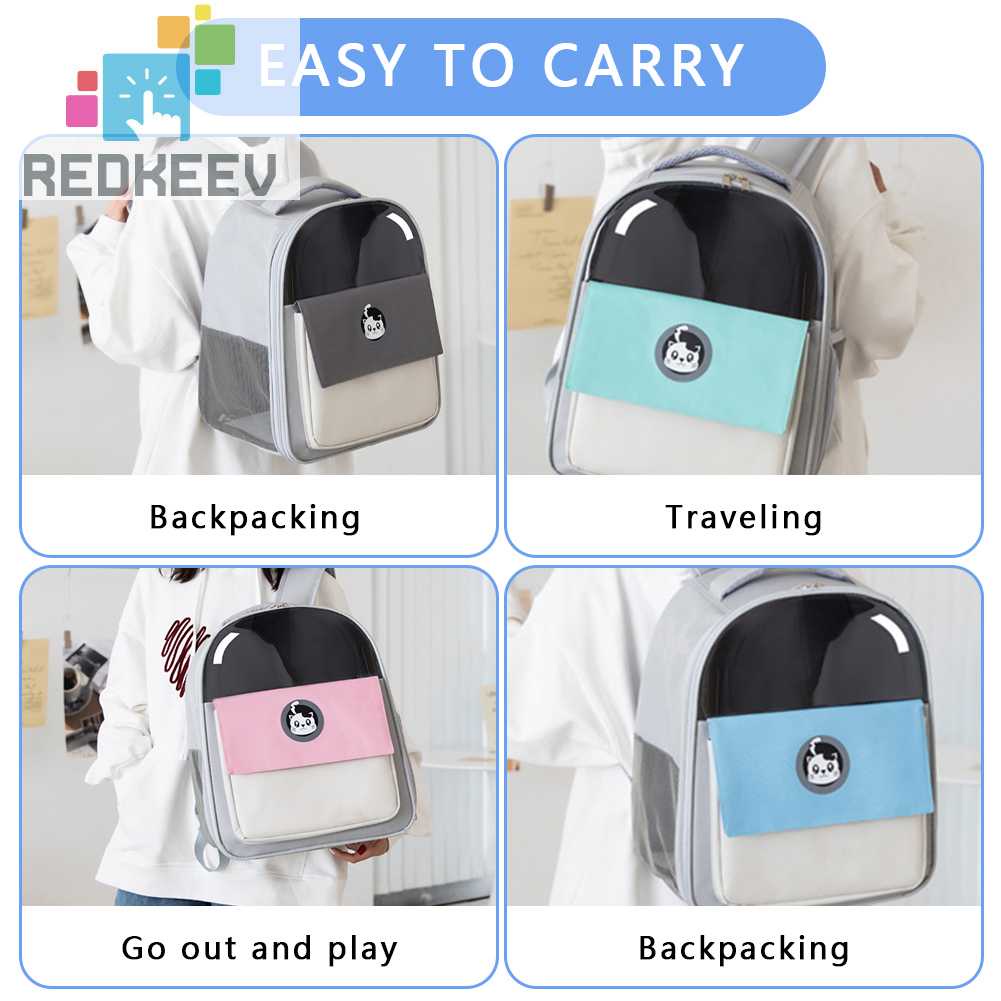Balo Du Lịch Thoáng Khí Chống Văng Nước Dành Cho Chó Mèo