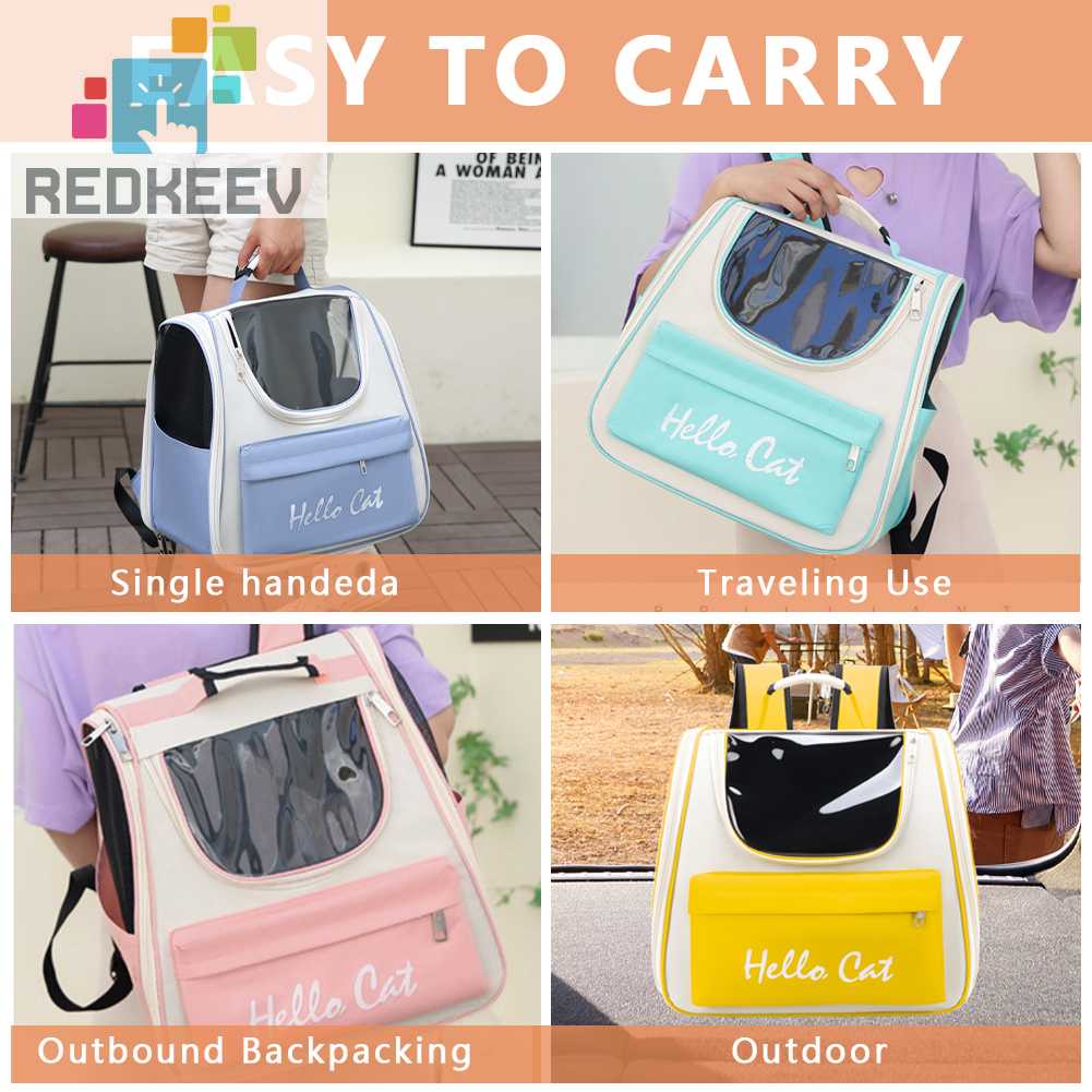 Ba Lô Đựng Thú Cưng Thoáng Khí Dành Cho Mèo