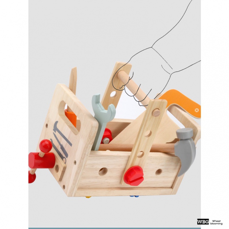 Bộ Đồ Chơi Dụng Cụ Sửa Chữa Bằng Gỗ Dành Cho Trẻ Em