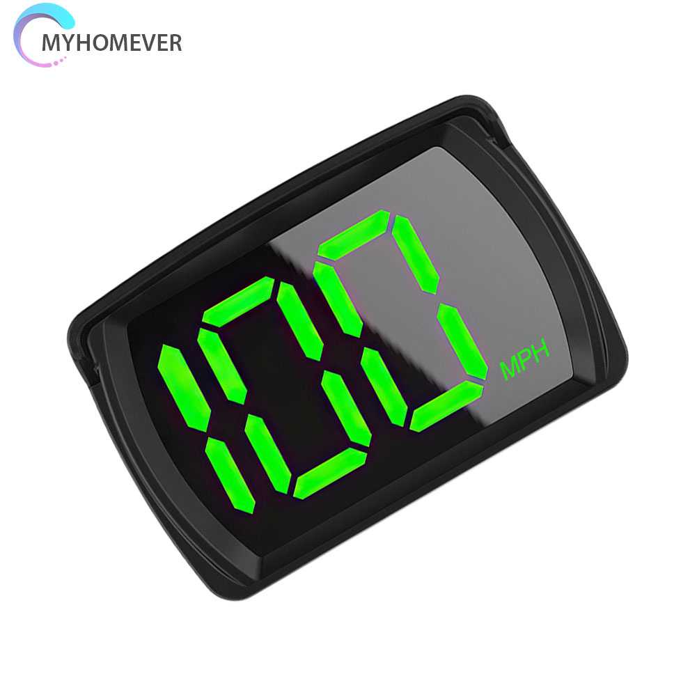 Đồng Hồ Đo Tốc Độ Thông Minh GPS MPH Cho Xe Hơi