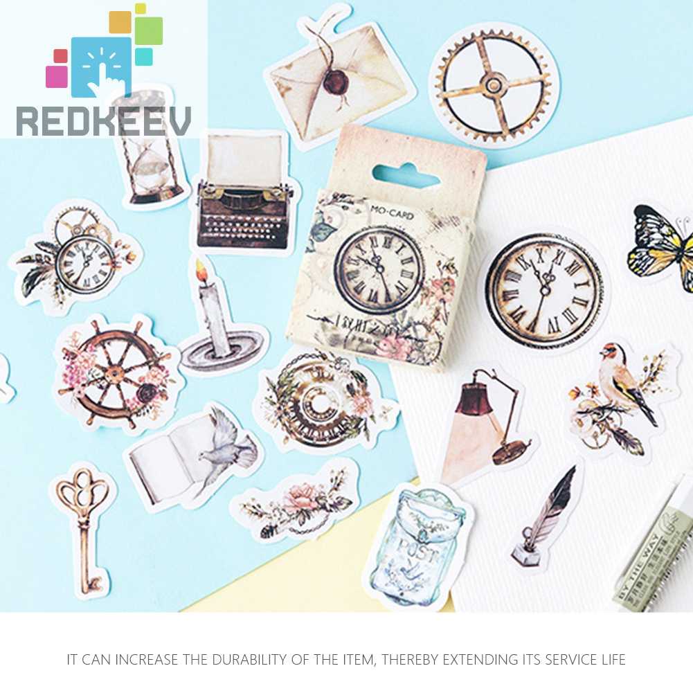 Set 46 Miếng Dán Trang Trí Sổ Tay DIY