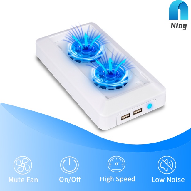 Giá Đỡ Đứng 2 Quạt Làm Mát Hai Cổng Usb 3 Cấp Độ Tương Thích Với Xbox Series S