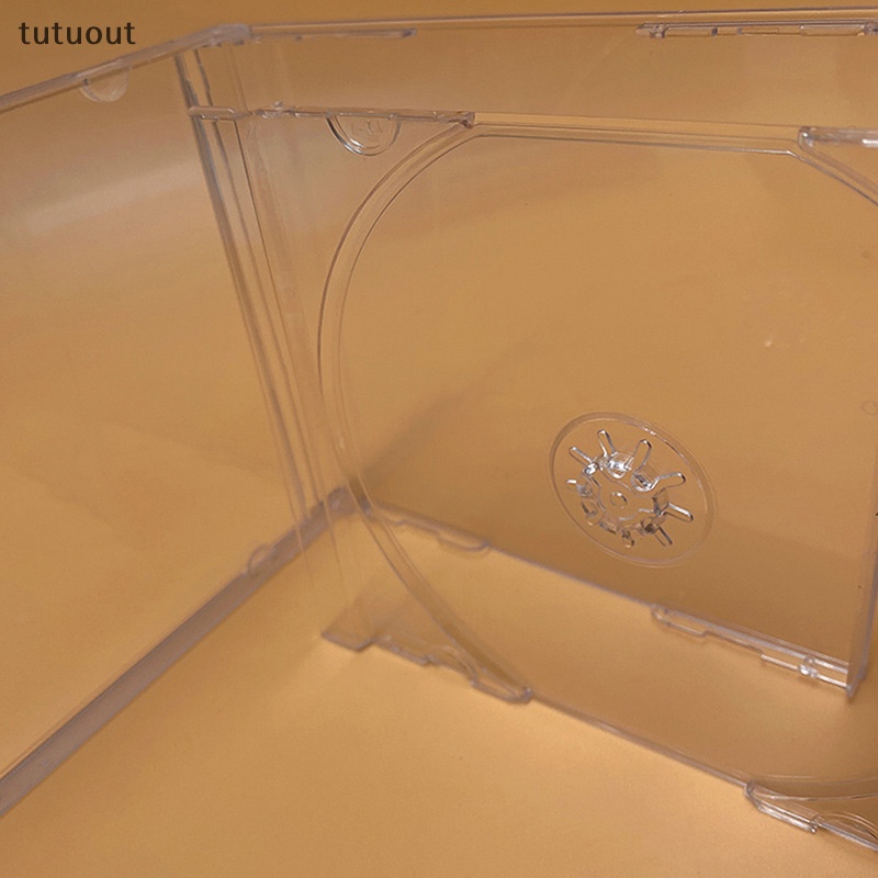 1 Hộp Đựng Đĩa CD DVD Bằng Nhựa Trong Suốt Dày Dặn