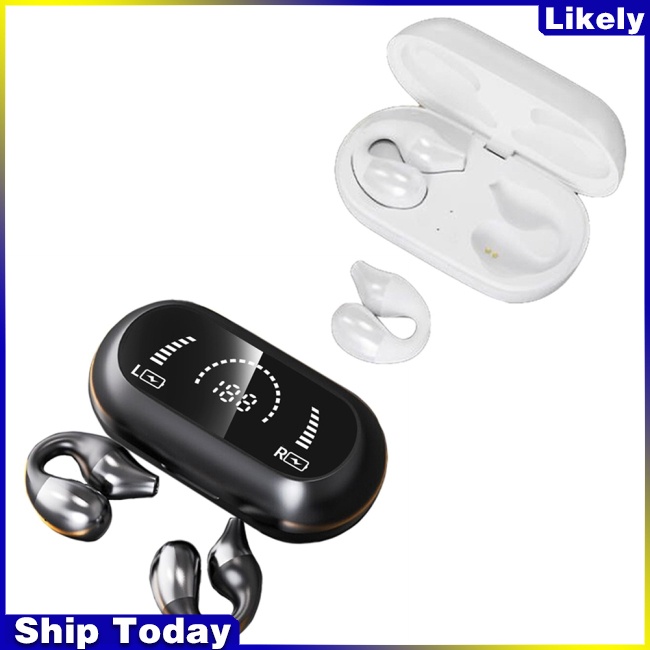 Tai Nghe Bluetooth 5.2 Không Dây ly S03 Tws Dạng Móc Vành Tai Chống Ồn