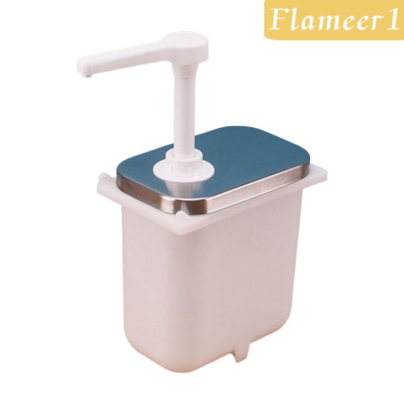 [Flameameer1] Máy Bơm Sốt 2.5L Dạng Nhấn Tháo Rời Được Cho Phòng Ăn / Nhà Hàng /