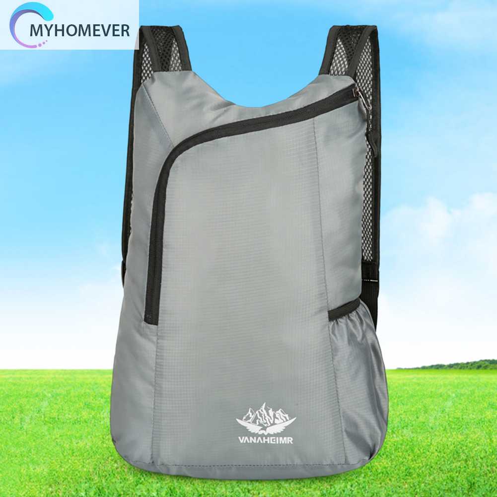 Ba Lô Nylon Sức Chứa Lớn Có Thể Gấp Gọn Tiện Dụng Cho Văn Phòng / Du