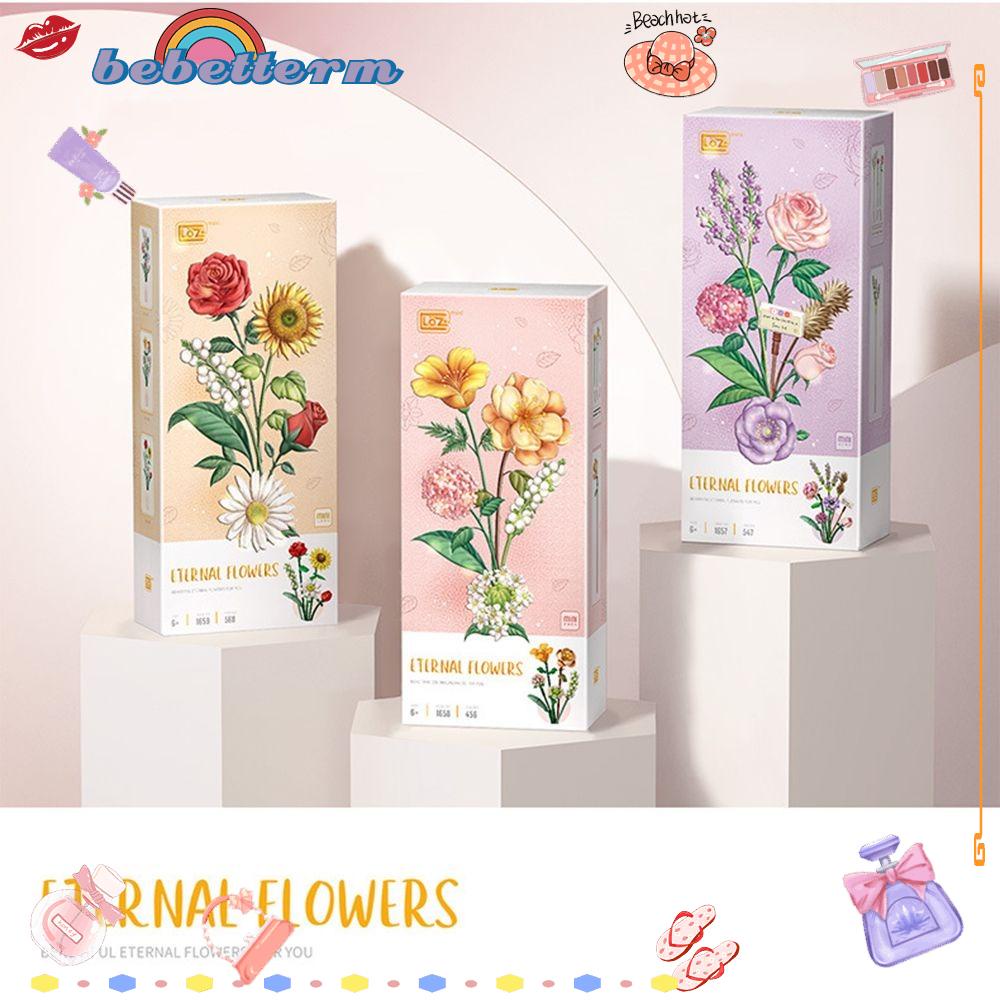 Đồ Chơi Khối Xây Dựng Hình Hoa Hồng DIY