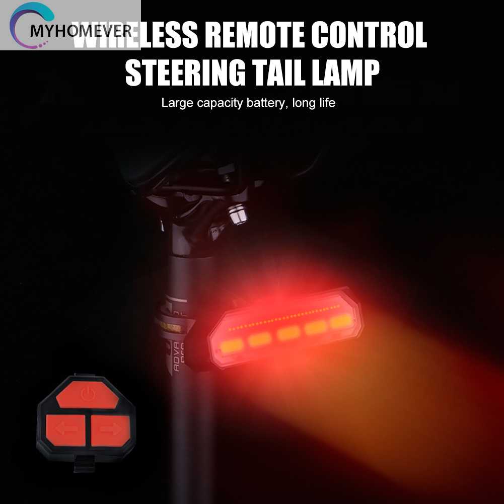 Meroca Đèn LED Gắn Đuôi Xe Đạp Có Thể Sạc Lại Bằng Cổng USB