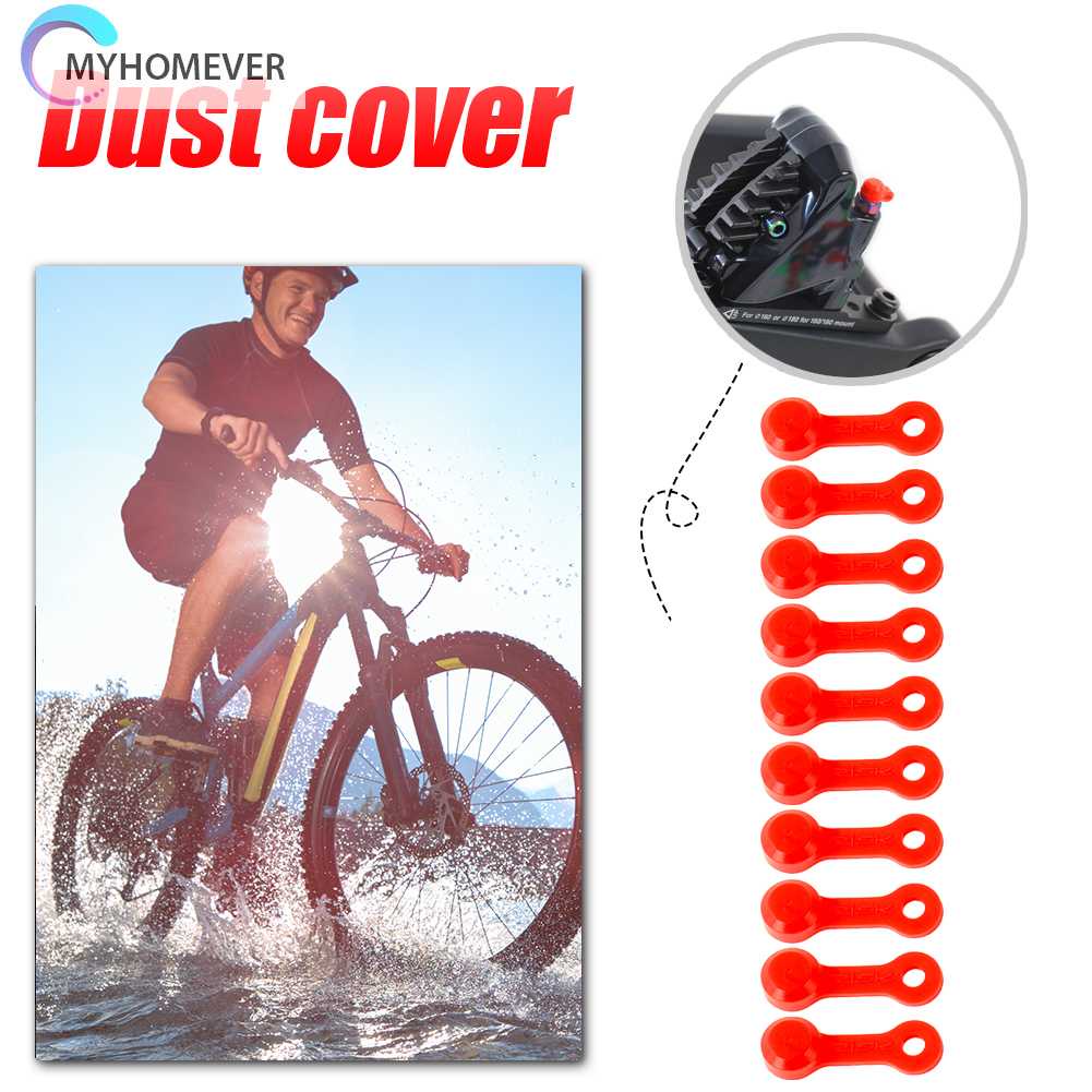 Bộ 10 Nắp Đậy Chống Bụi Cho Phanh Đĩa Xe Đạp RISK Ốp