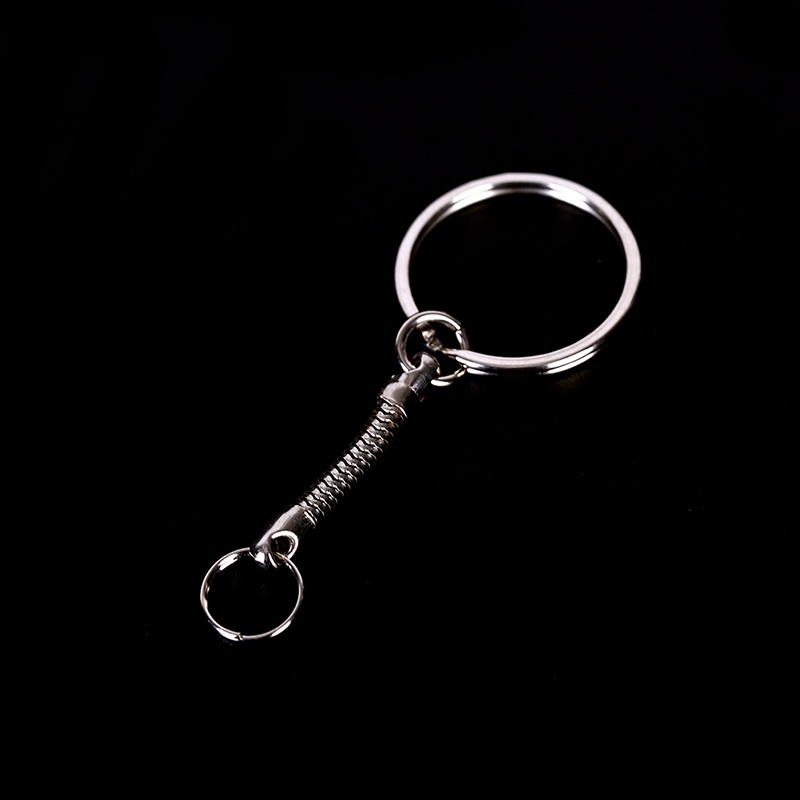 Bộ 10 Móc Khóa Hình Rắn Màu Bạc Dùng Làm Trang Sức DIY