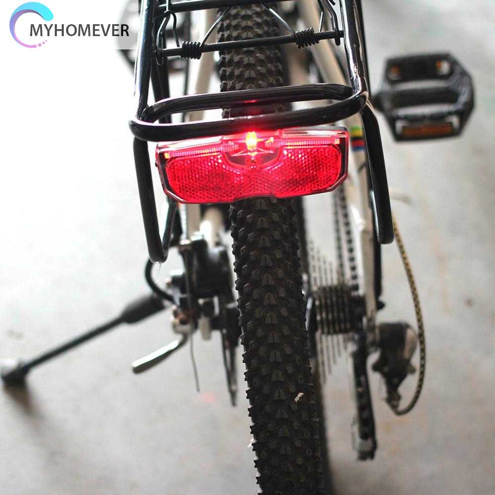 Đèn LED Phản Quang Gắn Yên Sau Xe Đạp Leo Núi Tiện Dụng