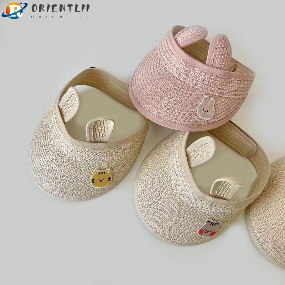 Mũ Vành Hở Chóp Có Thể Điều Chỉnh Thời Trang Đi Biển Mùa Hè Dành Cho