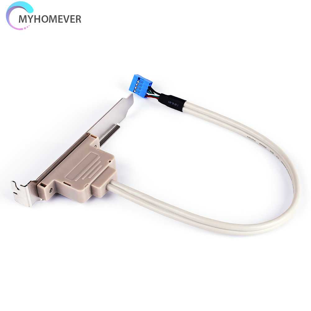 Cáp ChuyểN ĐổI Bo MạCh Chủ 9Pin Sang ĐầU CắM USB 2.0 Cho Desktop PC