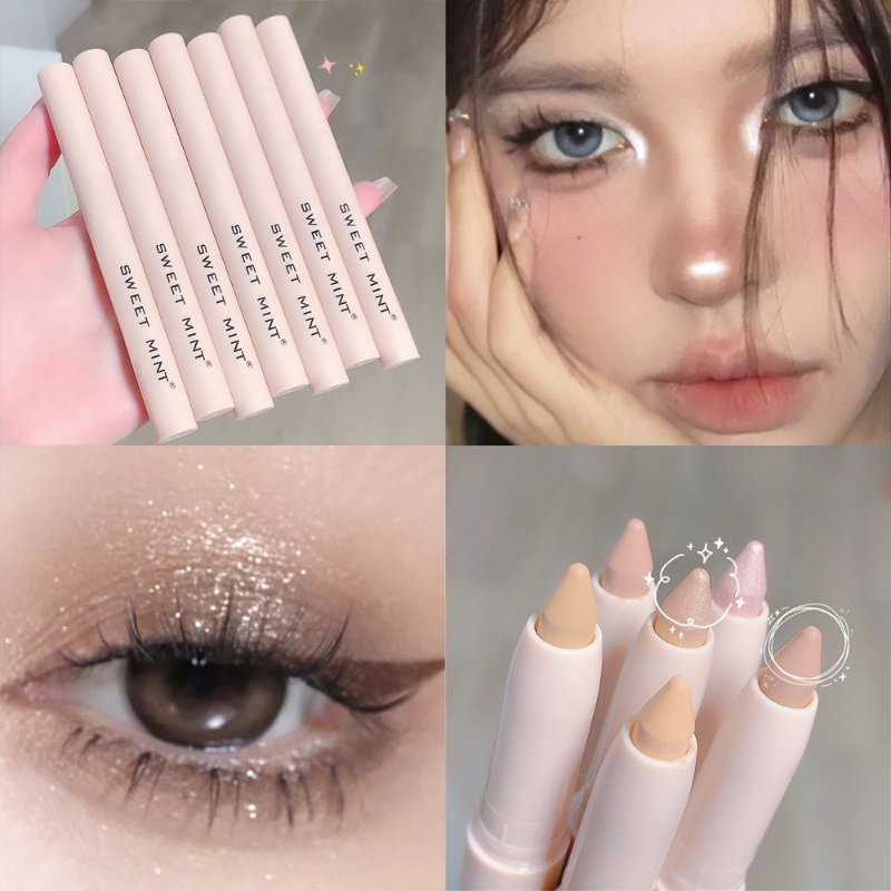 Bút Bắt Sáng 6 Màu Tùy Chọn Chống Nước Lâu Trôi Tiện Dụng