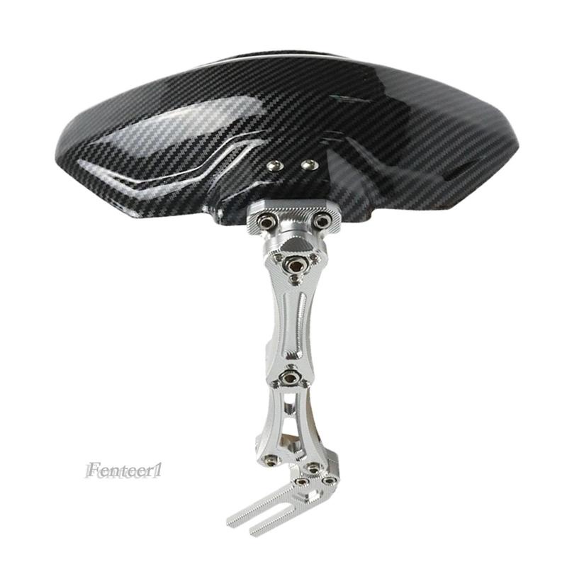 Tấm Chắn Bùn Phía Sau CNC Màu Đỏ Thông Dụng Cho Xe Đạp N1s M3 Fenteer1