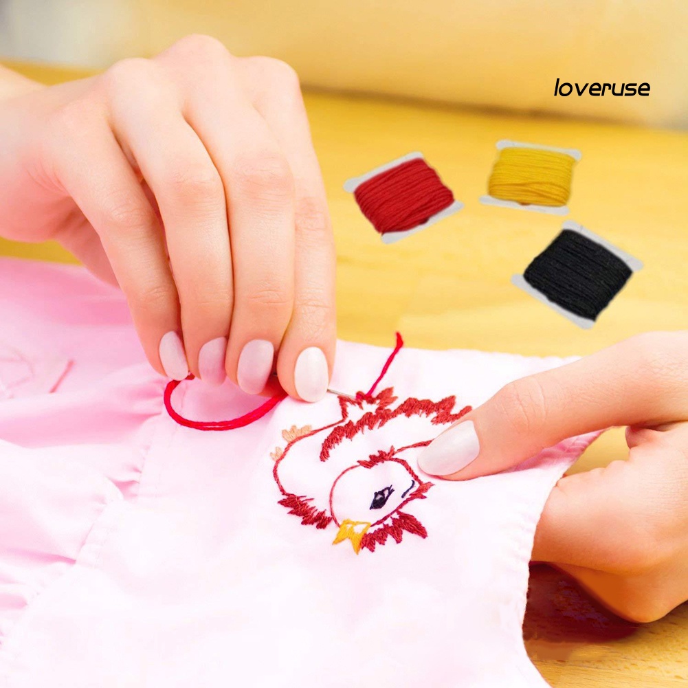 Set 139 Cuộn Chỉ Thêu 100 Màu