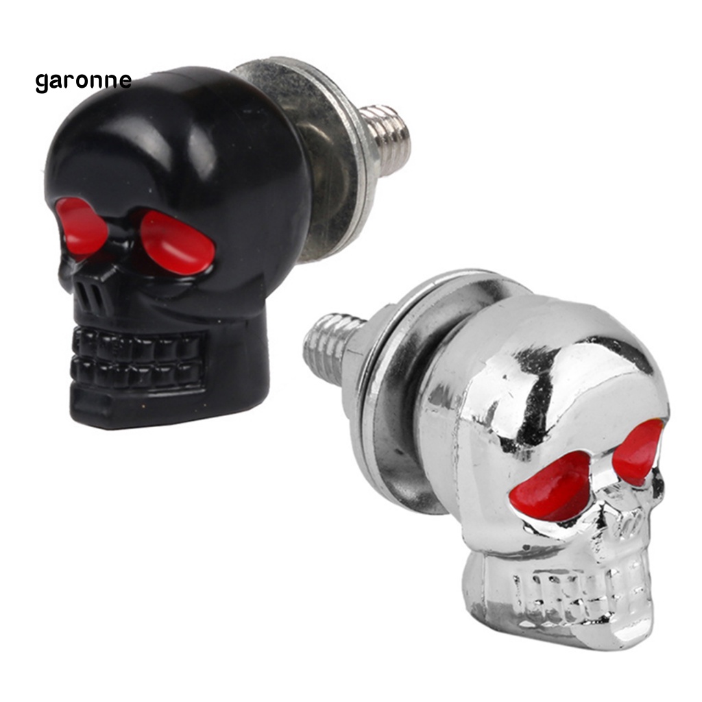 Set 2 Bu Lông Gắn Biển Số Xe Hơi Chống Trộm Không Dễ Bị Gỉ Sét