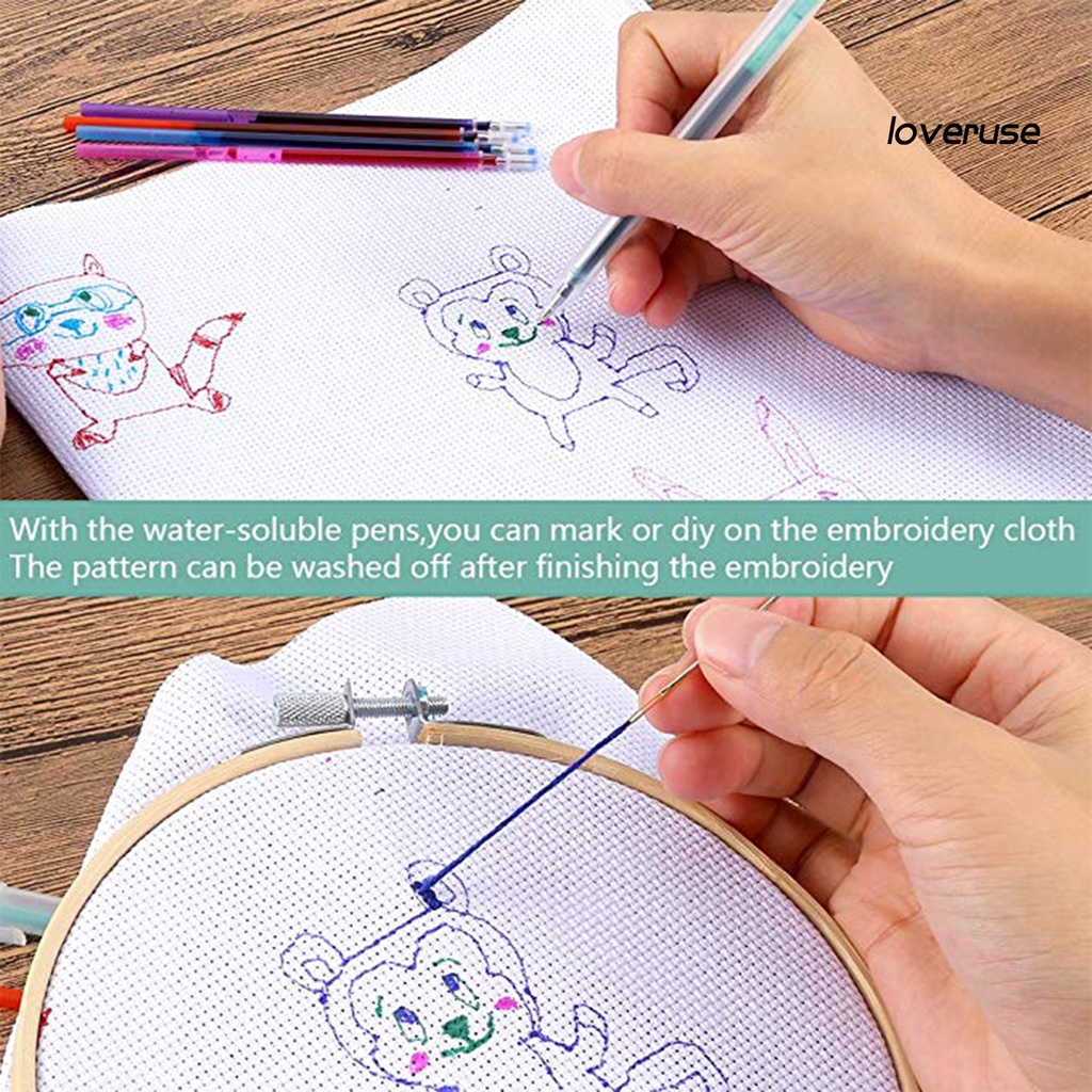 Bộ 100 Cuộn Chỉ Thêu Bằng Cotton Nhiều Màu Tiện Dụng