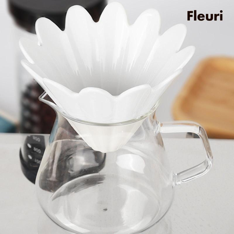 Cốc Lọc Cà Phê Hình Nón Bằng Giấy Có Thể Tái Sử Dụng Cho Văn Phòng / Gia Đình