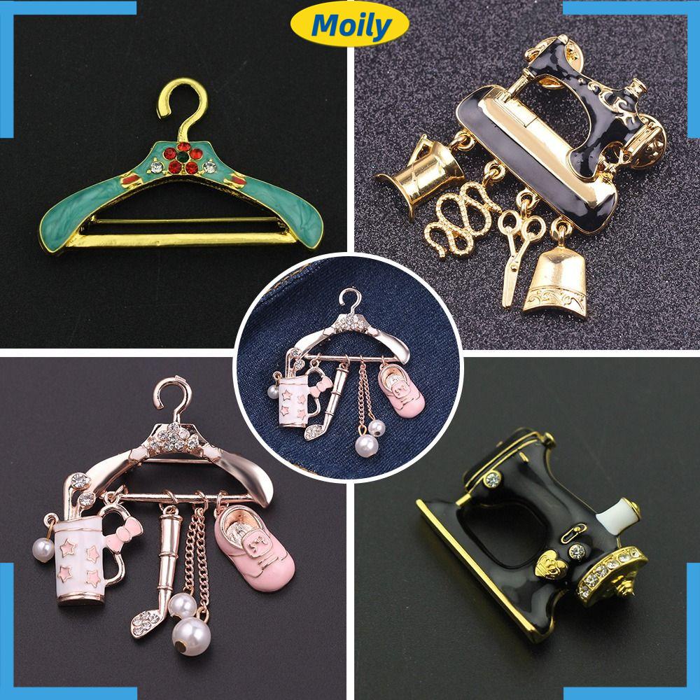 MOILYVN Ghim Cài Áo Kim Loại Tráng Men