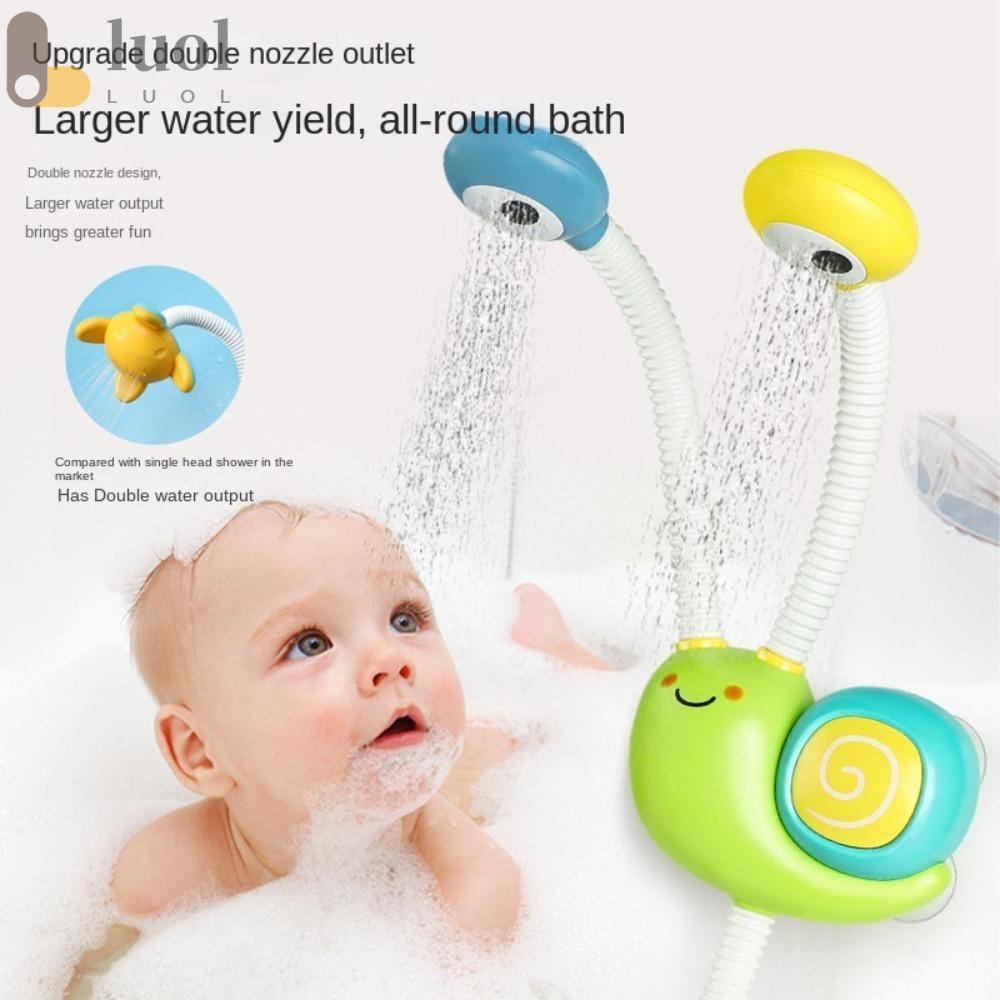 Đồ Chơi Phun Nước Hình Ốc Sên Cho Bé Khi Tắm