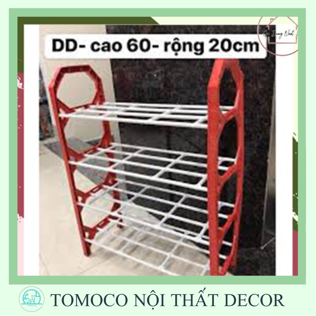 Kệ để giày, dép 4 TẦNG bằng nhựa tiện dụng