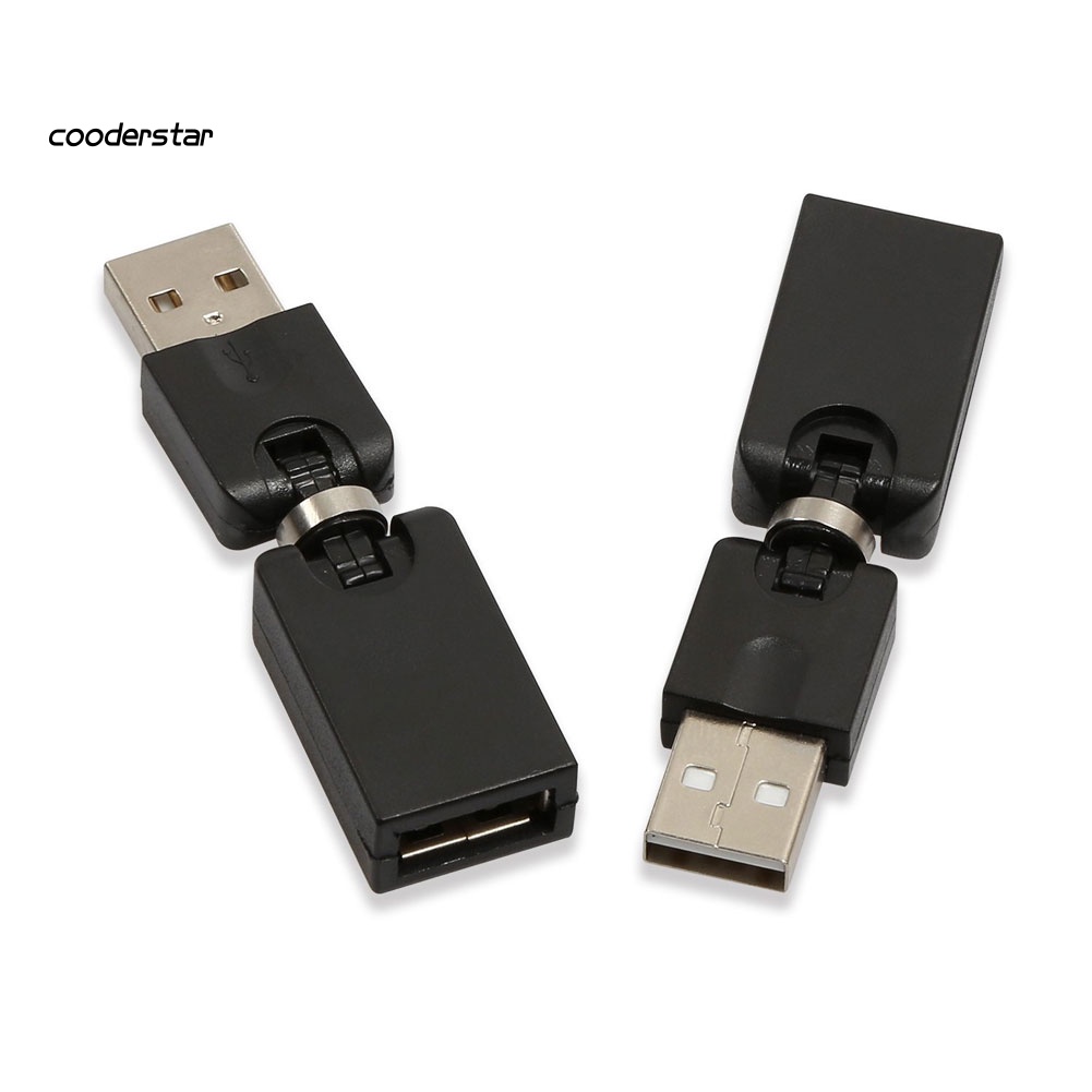 Cáp Chuyển Đổi USB 2.0 Đực Sang Cái Xoay 360 Độ Tiện Dụng