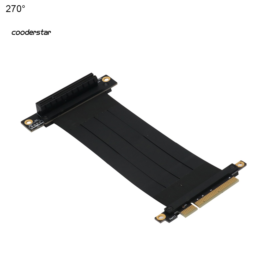 Card Mở Rộng PCI-E 8X 90 / 270 Độ Kèm Nắp Chống Bụi